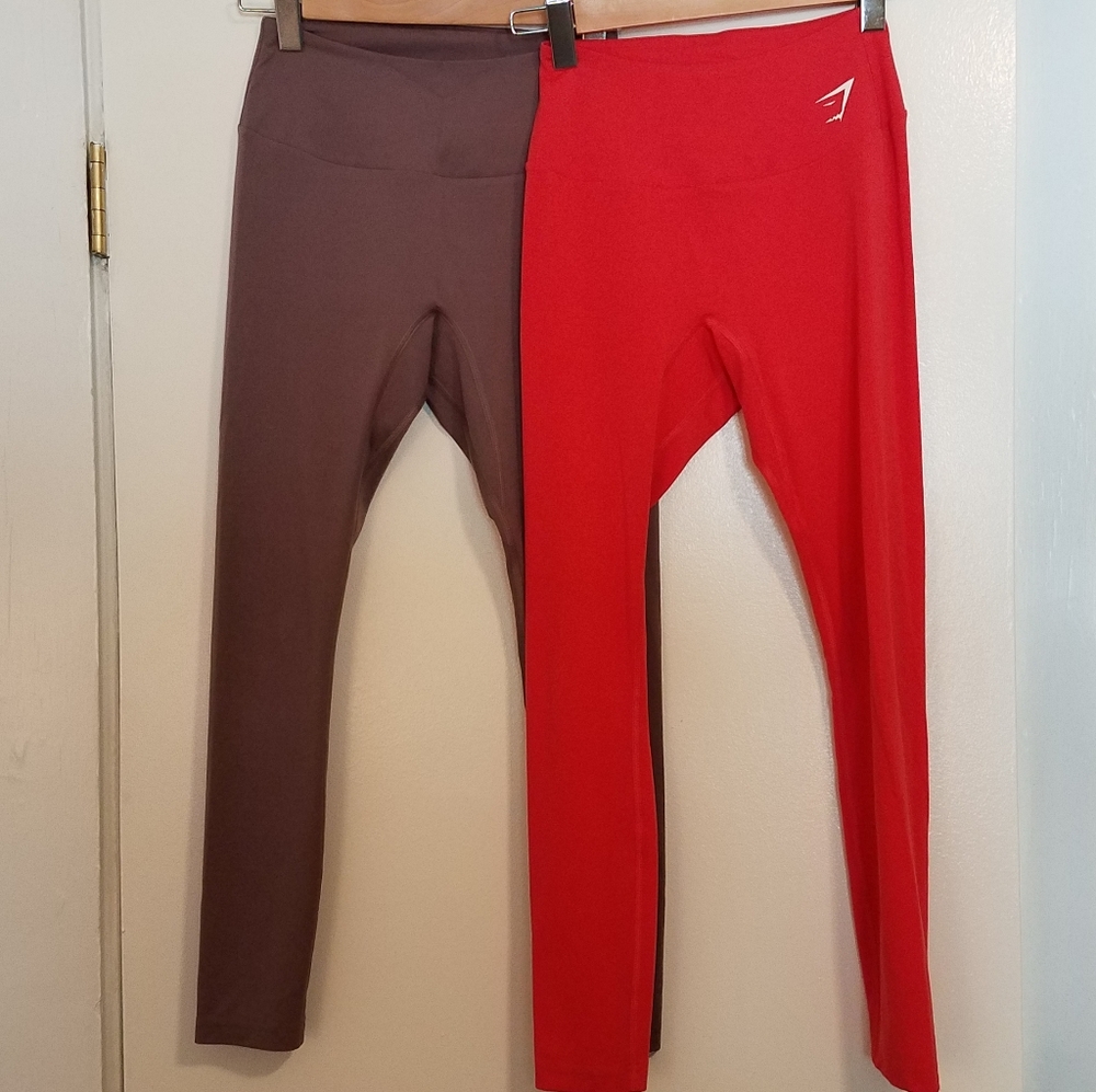 Gymshark training leggings 2 pairs
